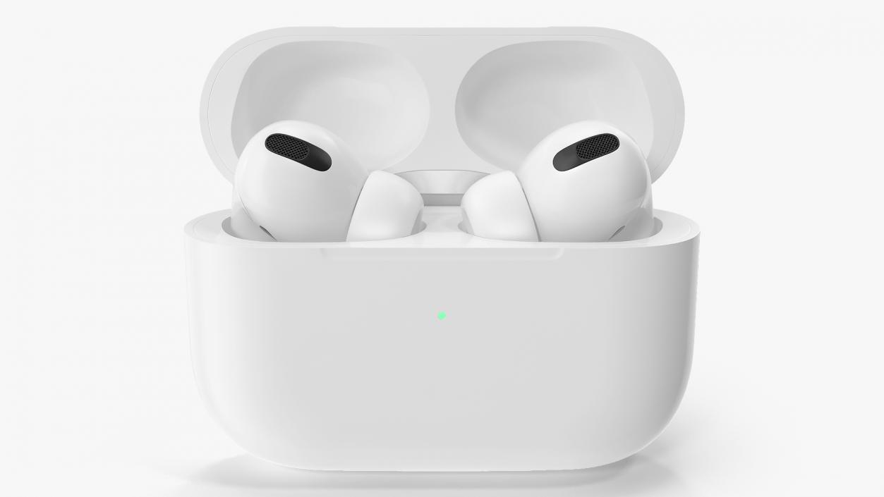 3D model Apple AirPods Pro with Wireless Charging Case