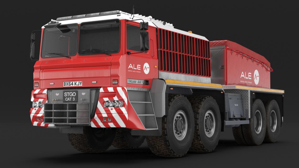 ALE Trojan 8870 Heavy Haulage Tractor 3D