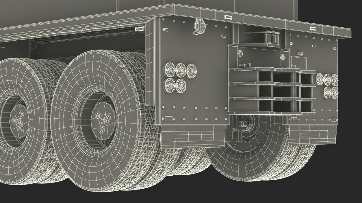 ALE Trojan 8870 Heavy Haulage Tractor 3D