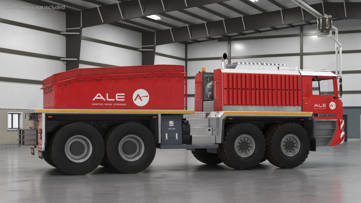 ALE Trojan 8870 Heavy Haulage Tractor 3D