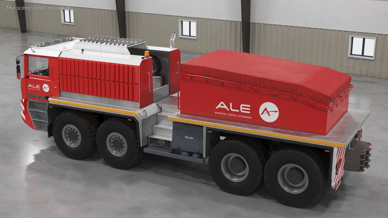 ALE Trojan 8870 Heavy Haulage Tractor 3D