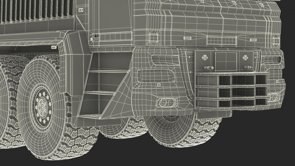 ALE Trojan 8870 Heavy Haulage Tractor 3D