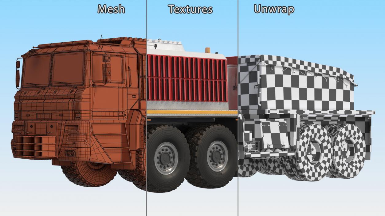 ALE Trojan 8870 Heavy Haulage Tractor 3D