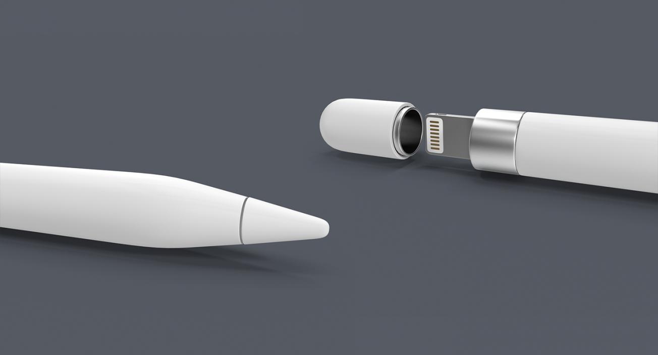 Apple Pencils Collection 3D model