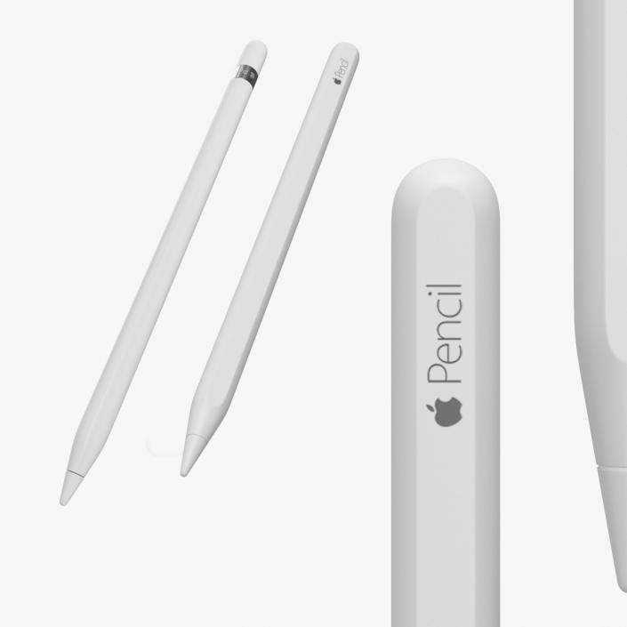 Apple Pencils Collection 3D model