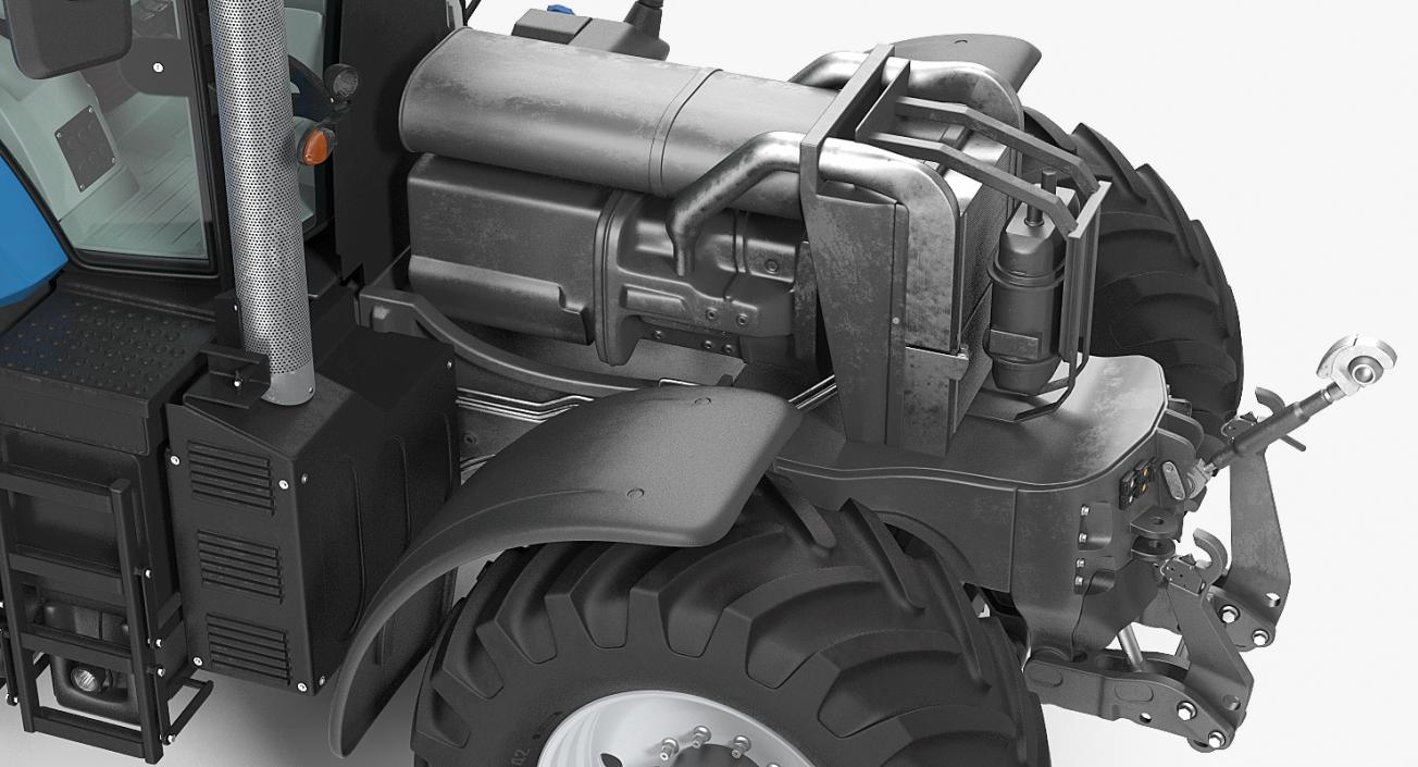 3D model New Tractor Generic Rigged for Maya