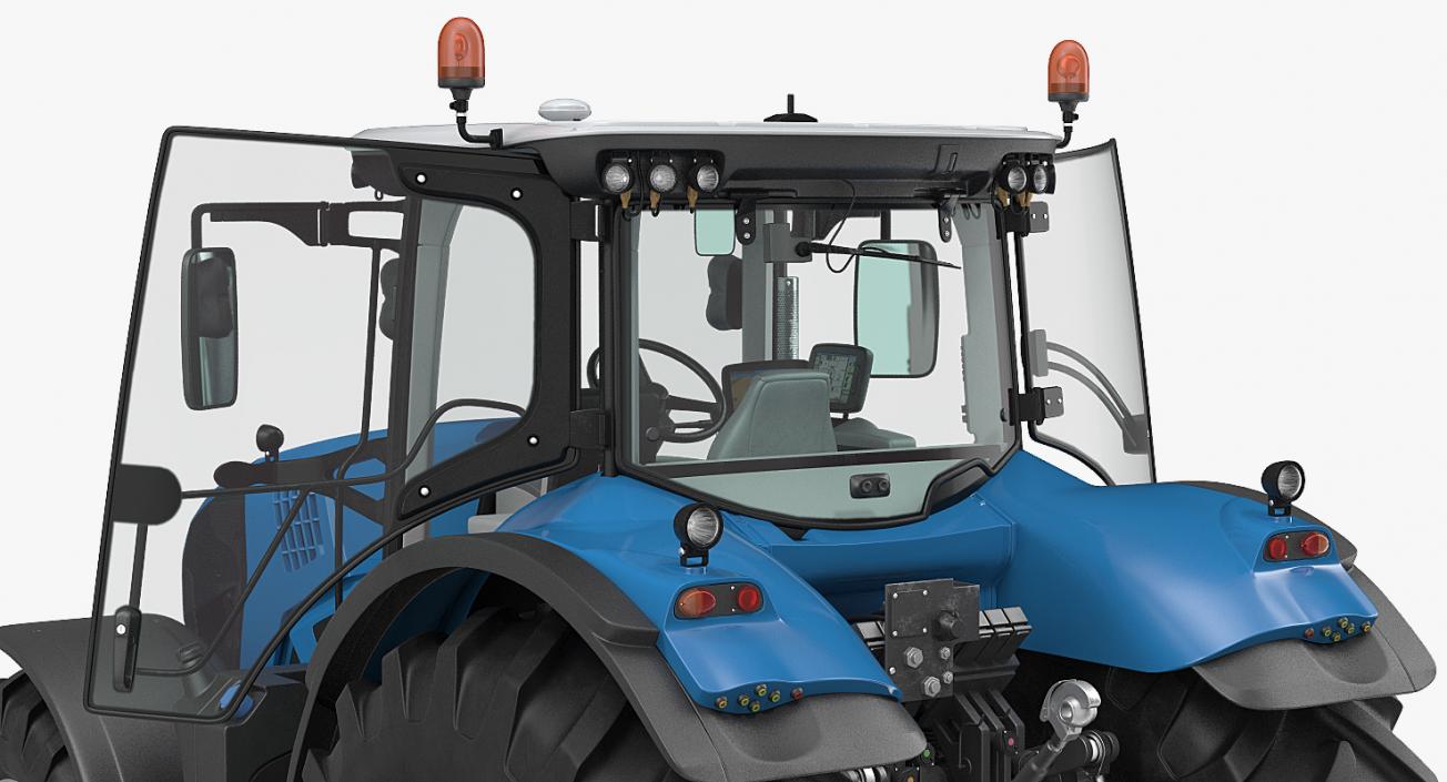 3D model New Tractor Generic Rigged for Maya