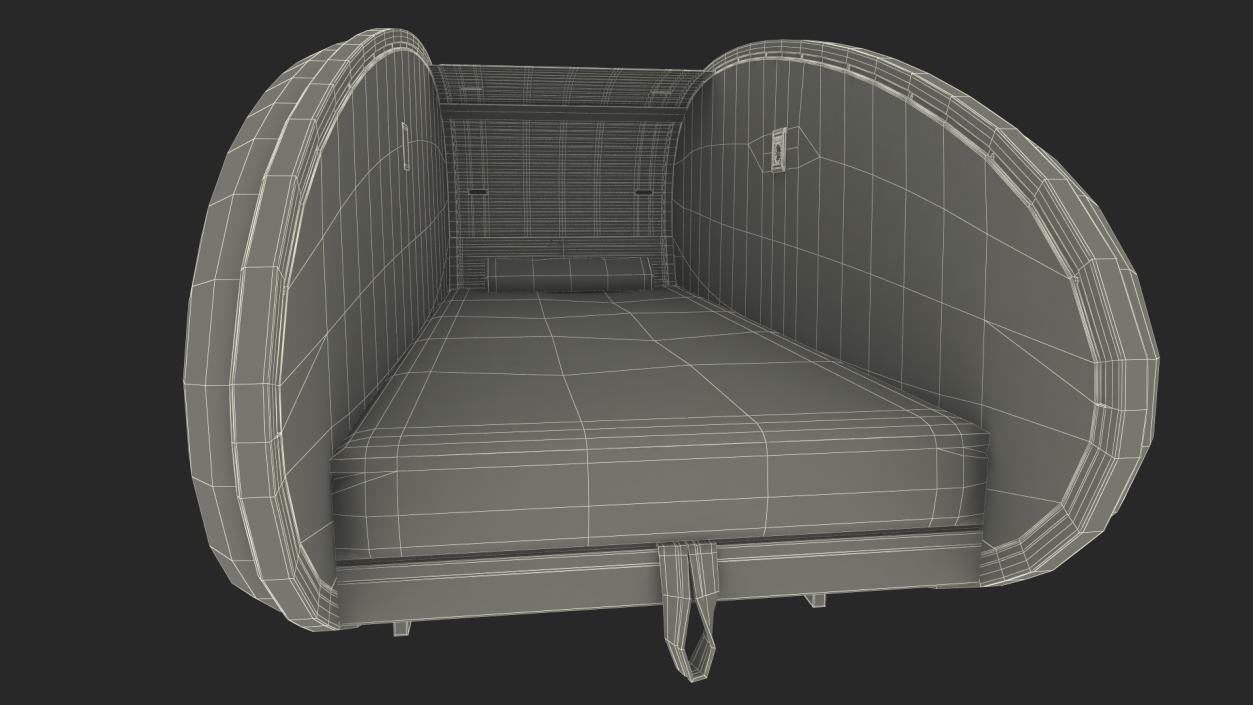 3D IGA Sleepod Rigged model