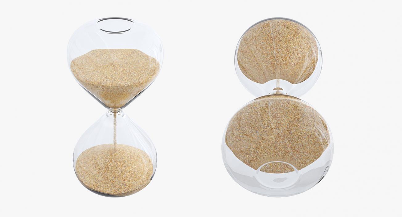 3D model Hourglass Sand Timer