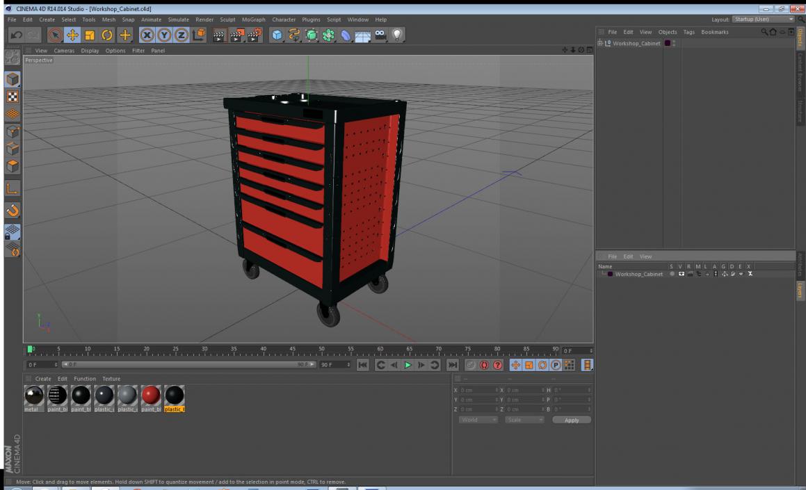 3D Workshop Cabinet