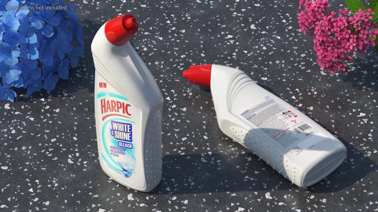 Harpic White Toilet Cleaner 3D