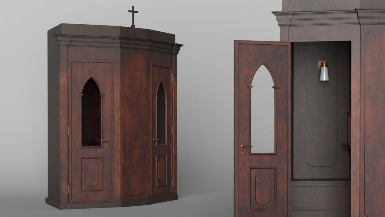 Confessional Traditional Accessories Collection 3D