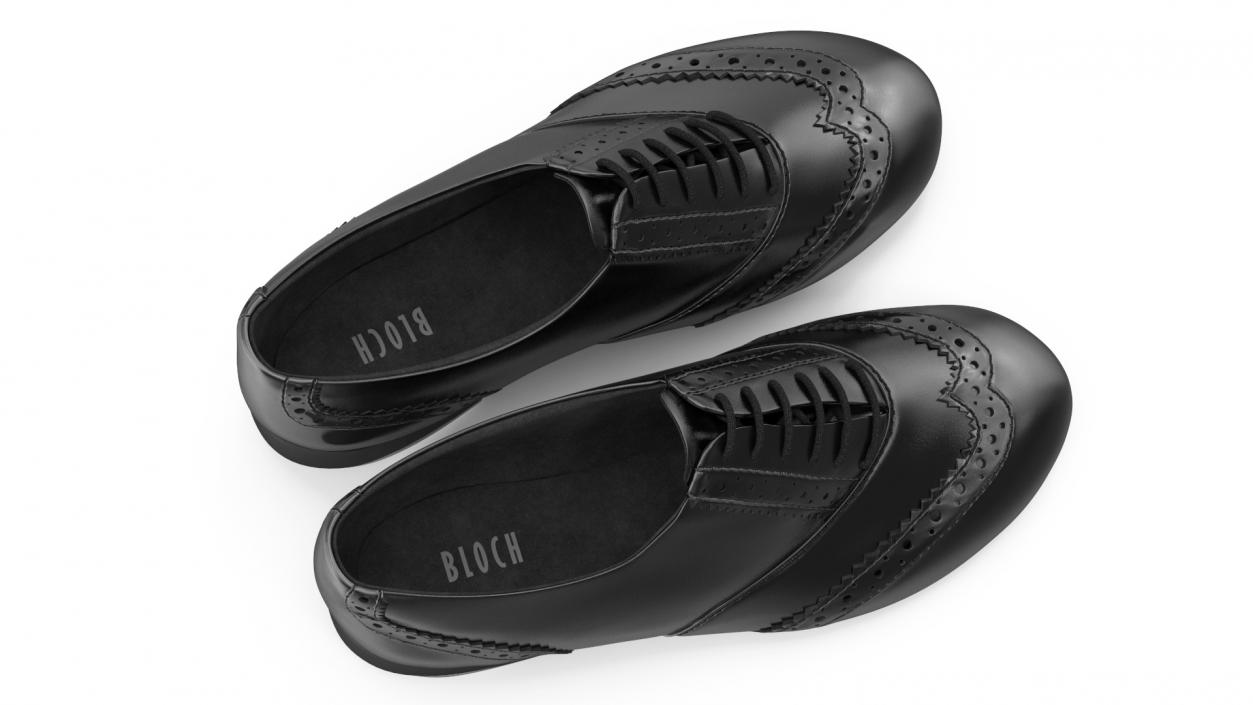 3D model Black Tap Shoes