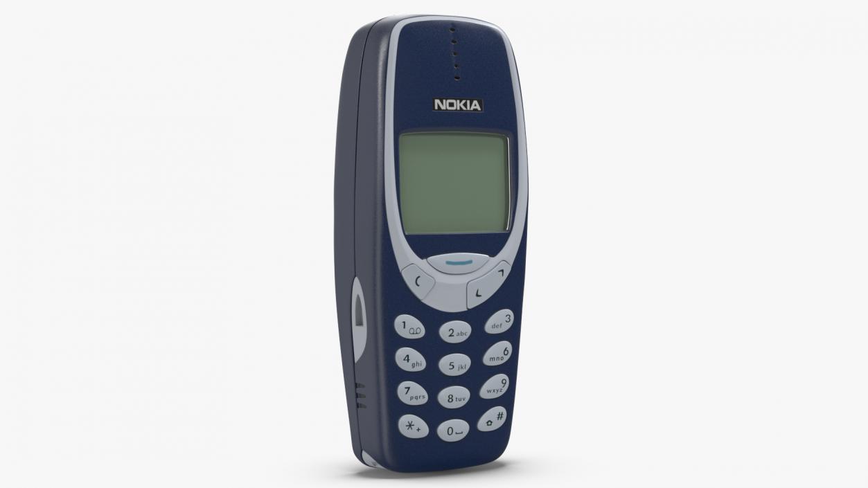 3D Mobile Phone Nokia 3310 Switched Off