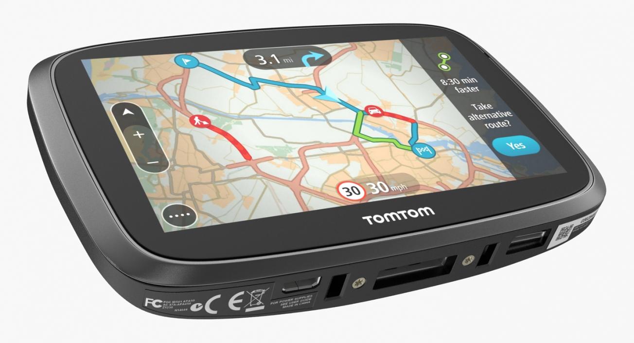 3D Handheld GPS Unit TomTom GO 500