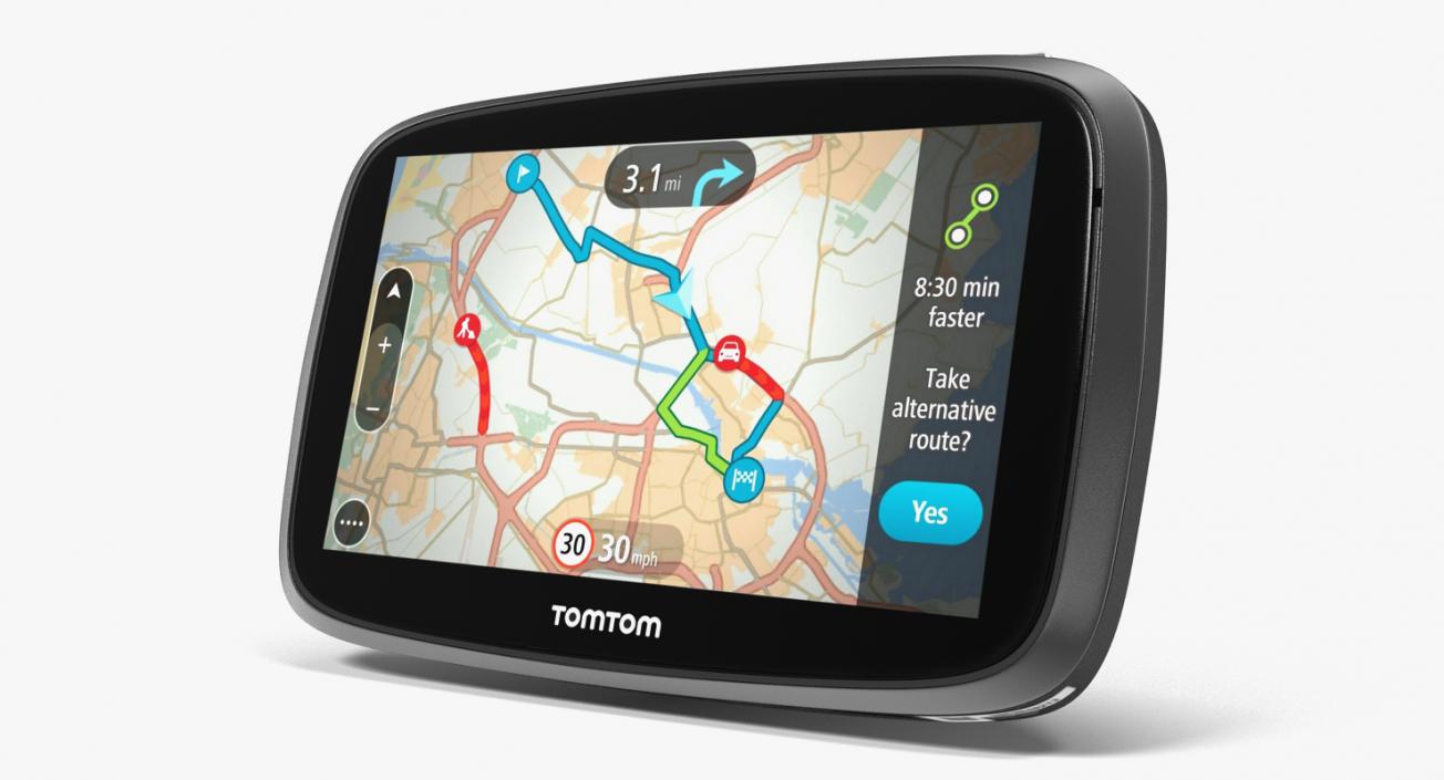 3D Handheld GPS Unit TomTom GO 500