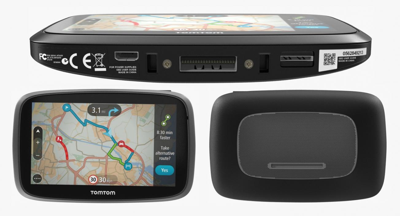 3D Handheld GPS Unit TomTom GO 500