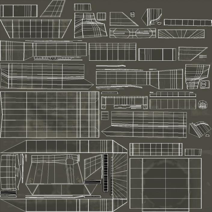 M5 Stuart Light Tank Rigged 3D