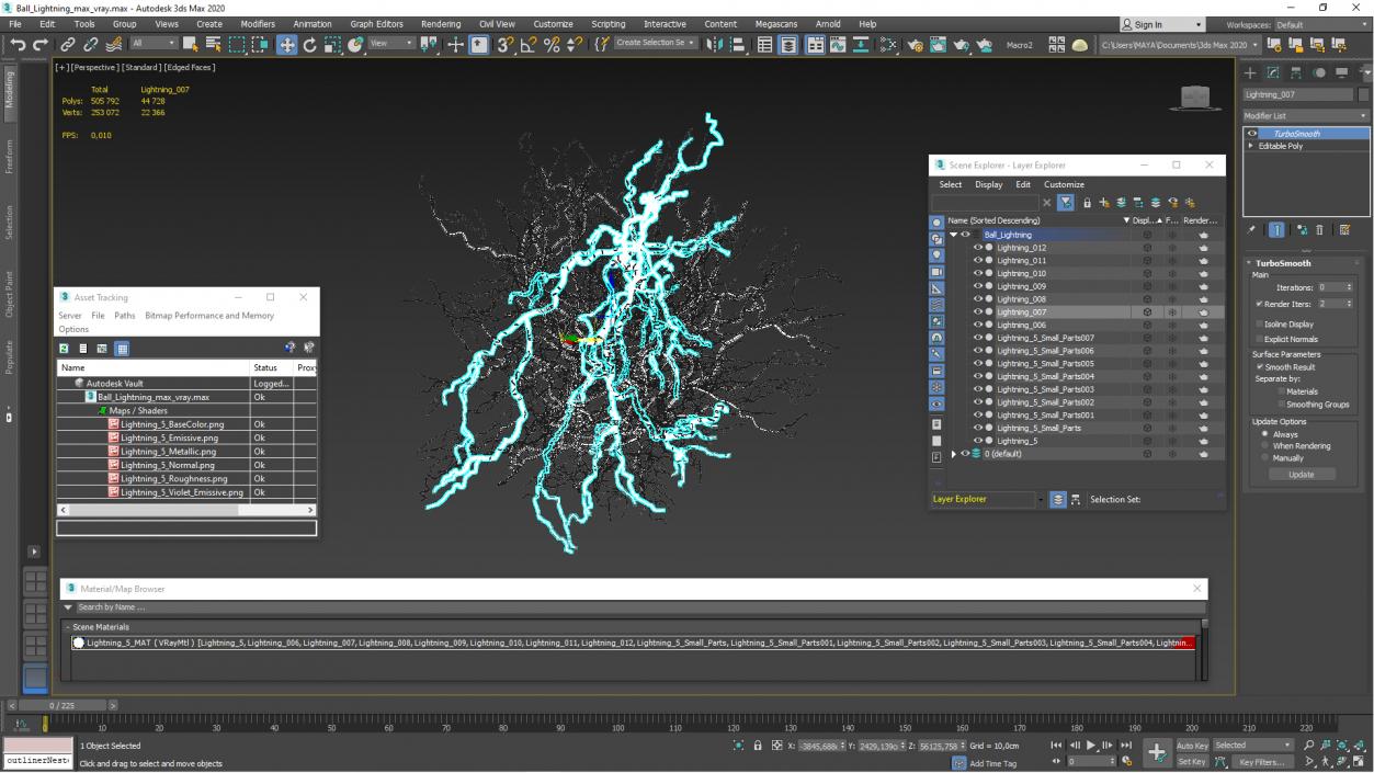 Ball Lightning 3D model