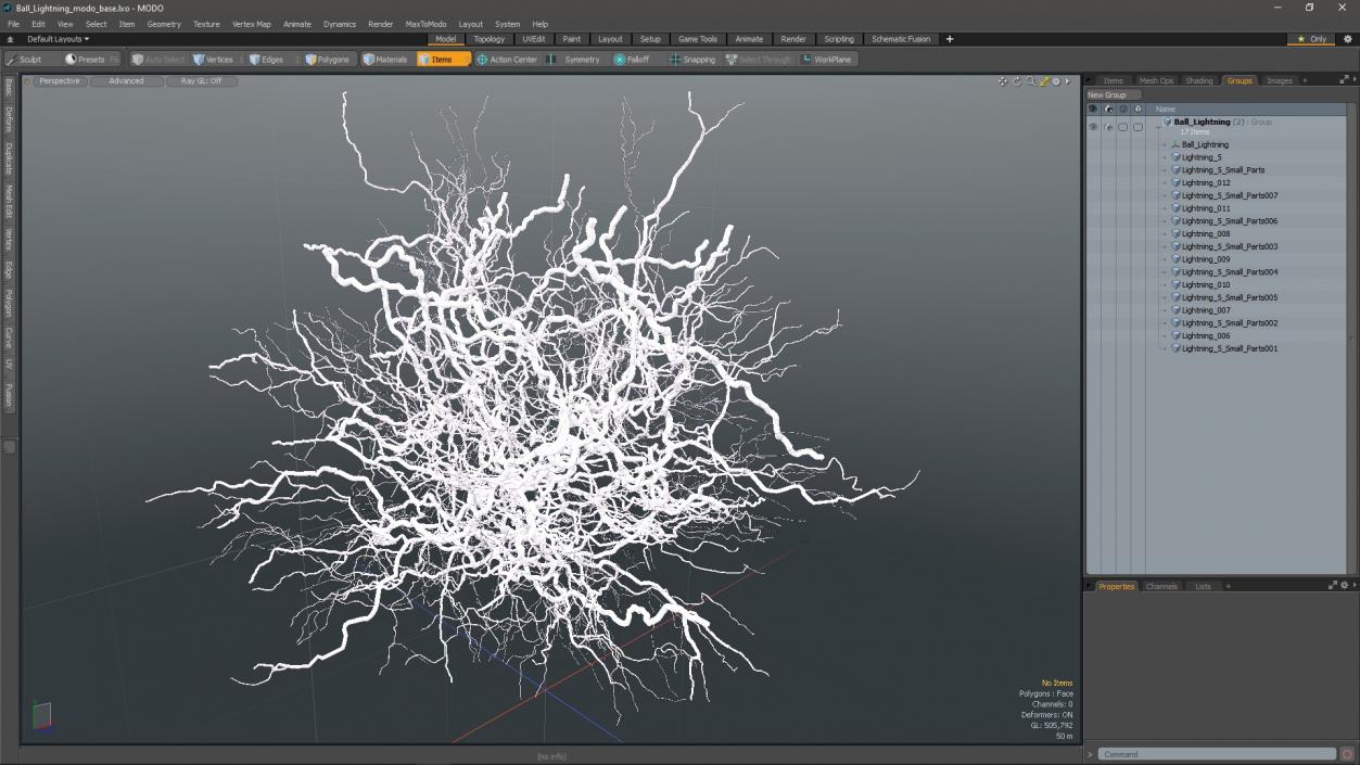 Ball Lightning 3D model