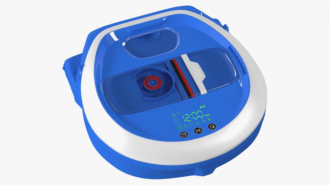 3D Robot Vacuum Cleaner with Docking Station