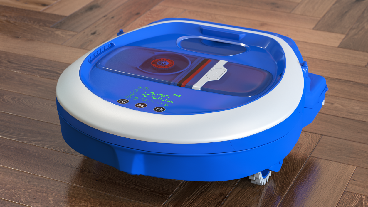 3D Robot Vacuum Cleaner with Docking Station