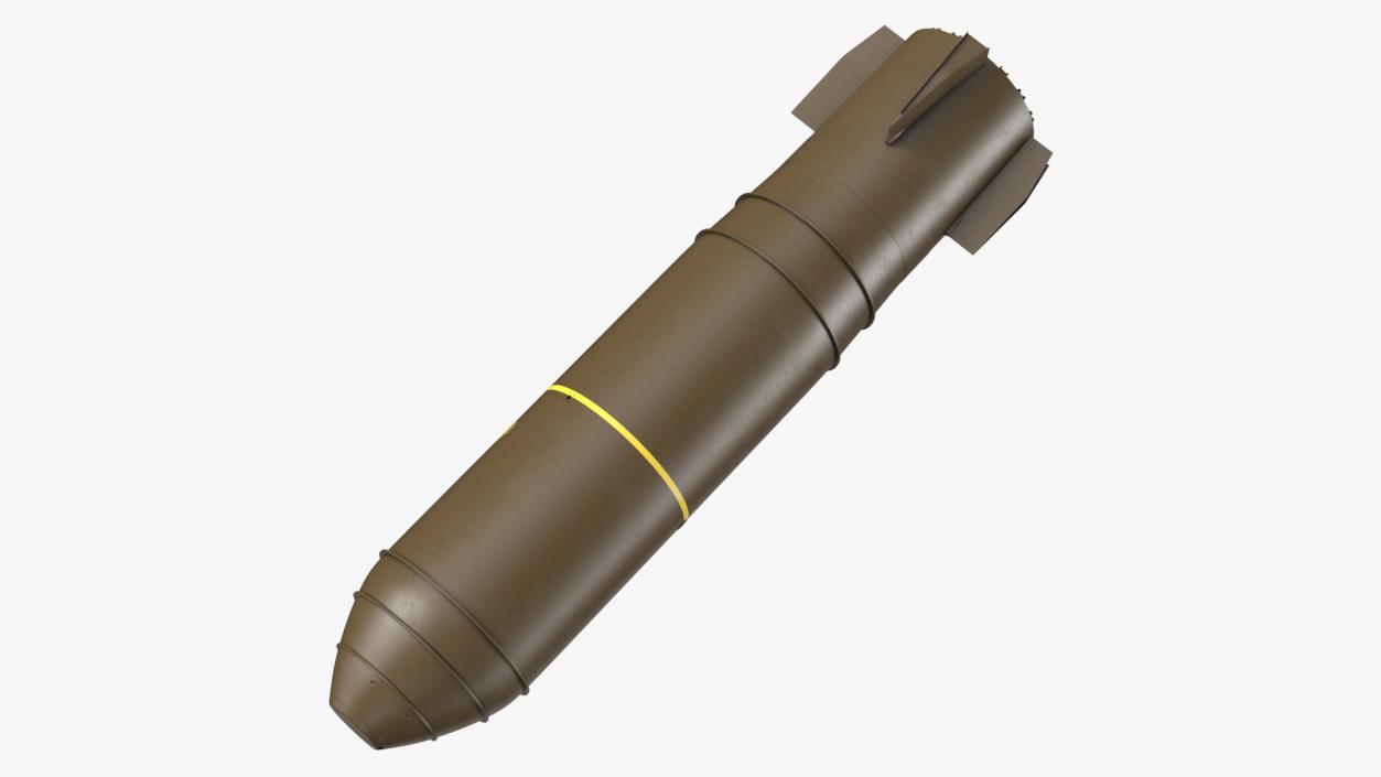 MK-17 Thermonuclear Bomb 3D model