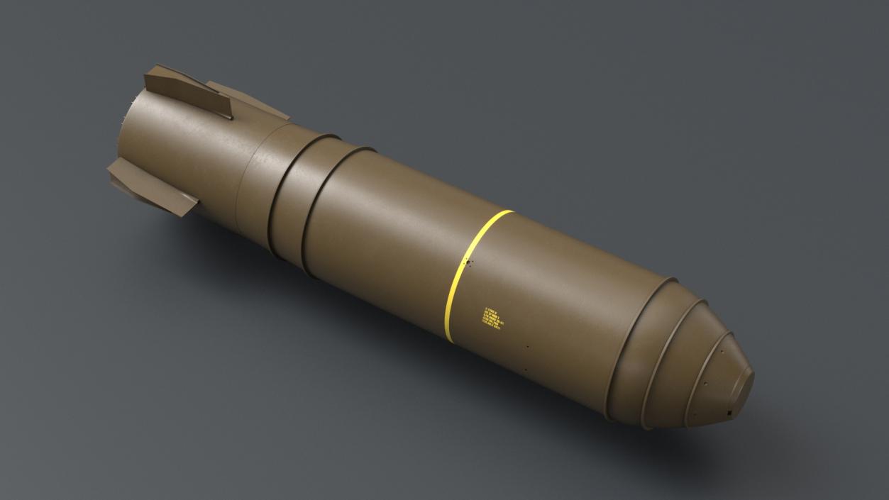 MK-17 Thermonuclear Bomb 3D model