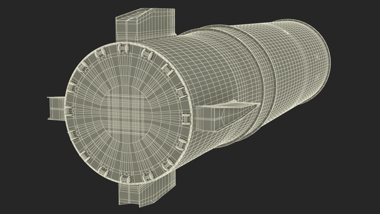 MK-17 Thermonuclear Bomb 3D model