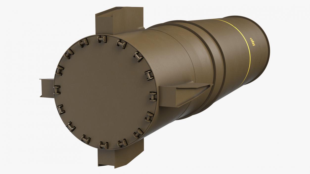 MK-17 Thermonuclear Bomb 3D model