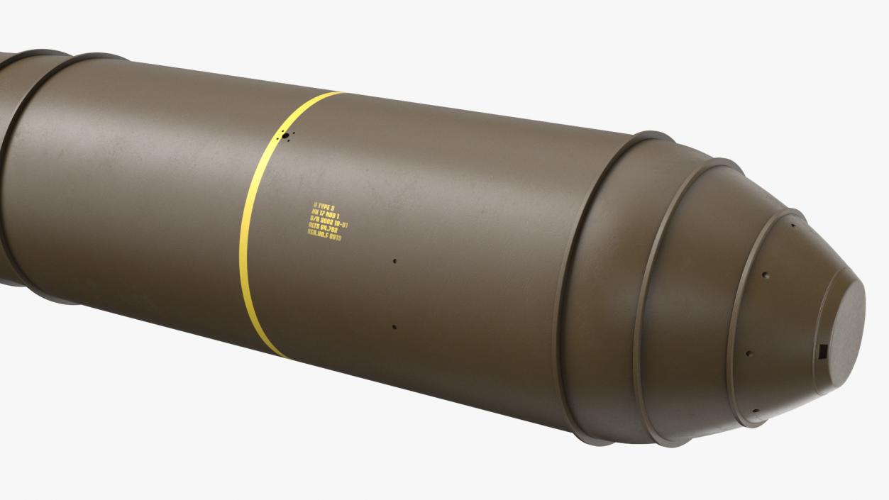 MK-17 Thermonuclear Bomb 3D model