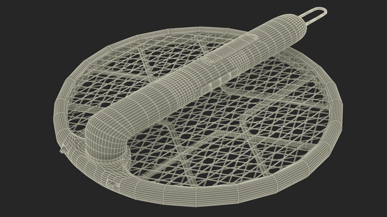 3D model Mosqzap Bug Zapper Racket Assembled