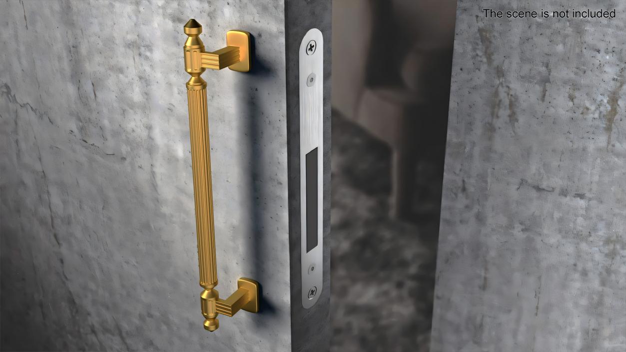 3D model Door Handles Collection 7