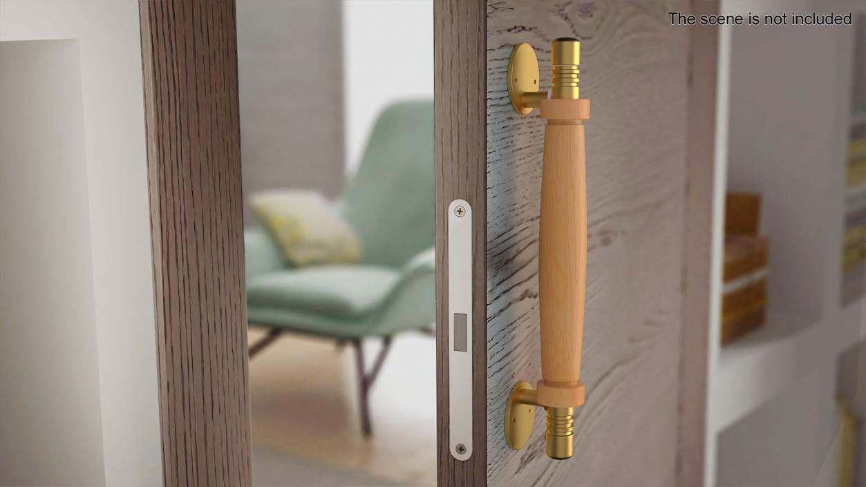 3D model Door Handles Collection 7