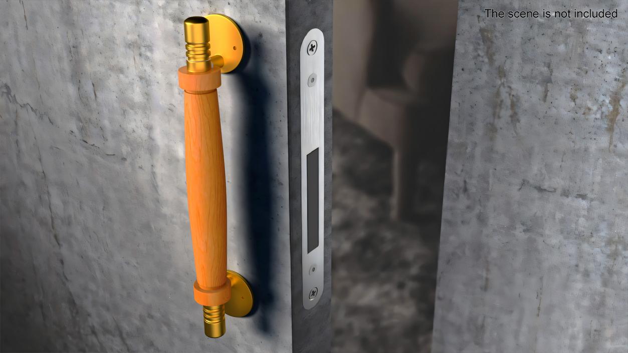 3D model Door Handles Collection 7