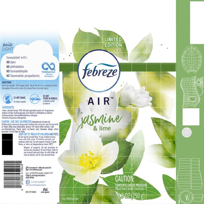 Air Freshener Febreze AIR Fresh Jasmine Lime 3D model