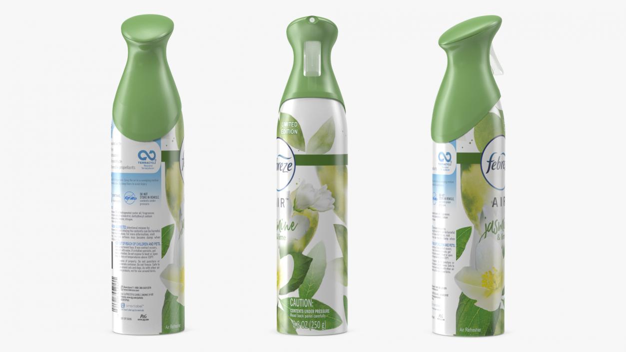 Air Freshener Febreze AIR Fresh Jasmine Lime 3D model