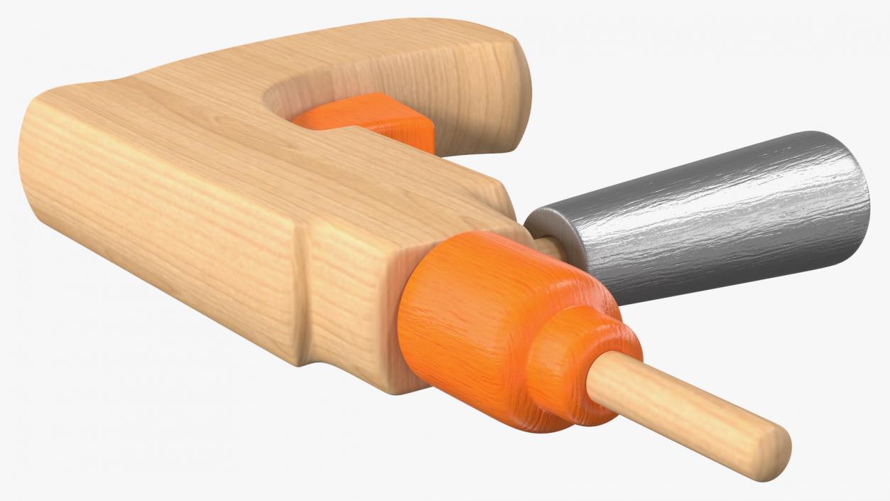 3D Wooden Drill Toy