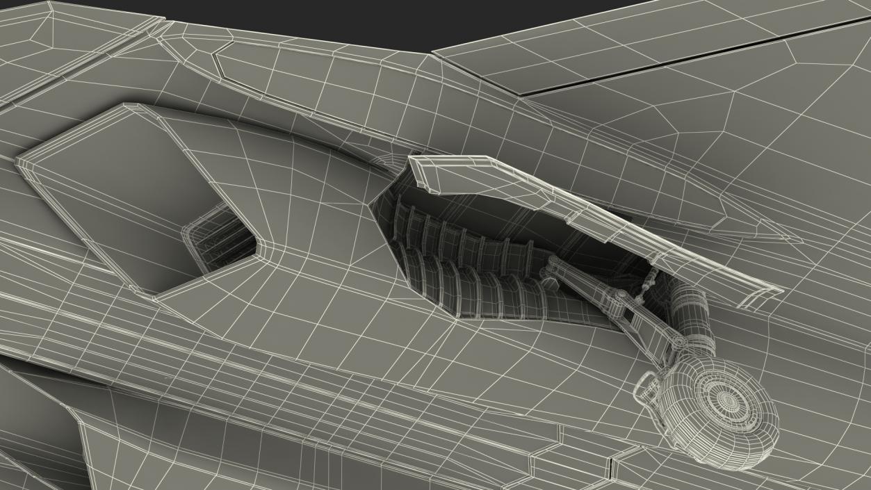 3D Stealth Multirole Fighter SU 57 With a Pilot Rigged