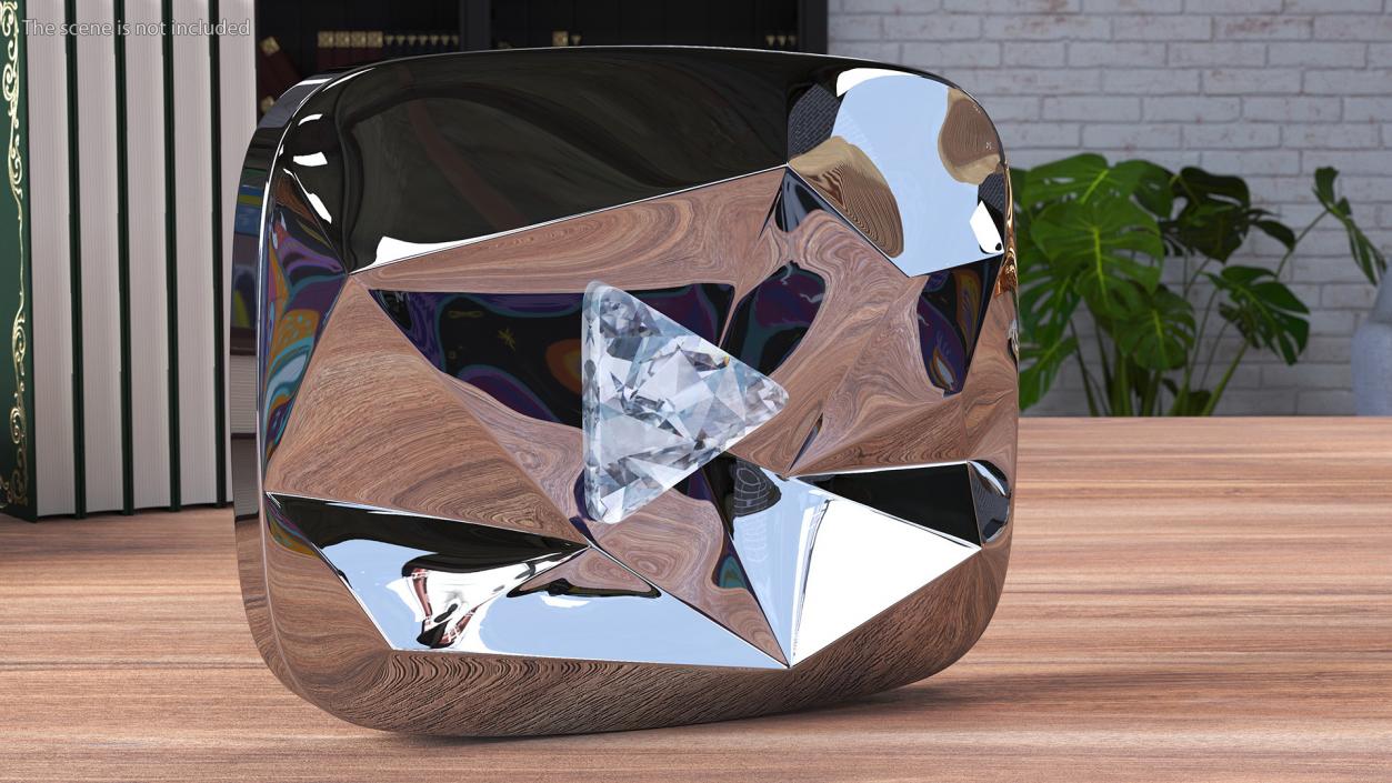 3D Diamond Youtube Award