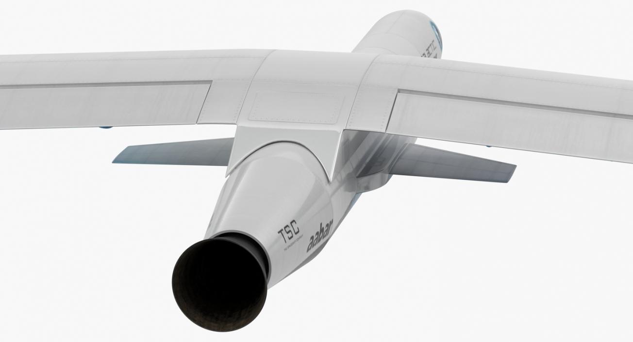 Virgin Galactic LauncherOne Rocket 3D model