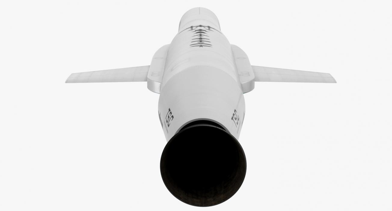 Virgin Galactic LauncherOne Rocket 3D model