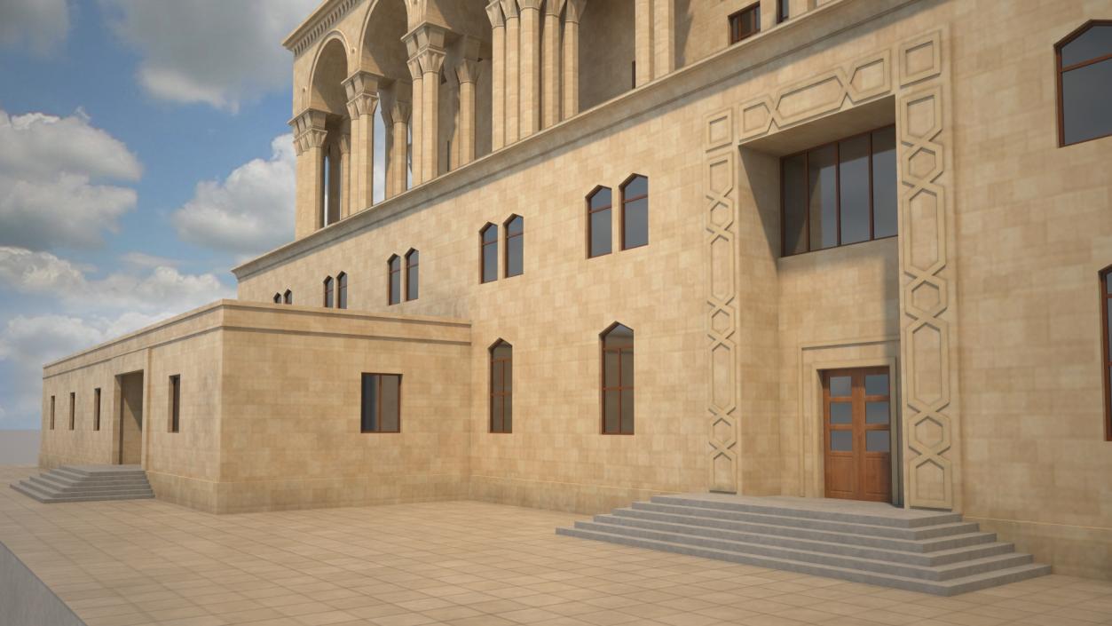 Government House of Baku 3D model