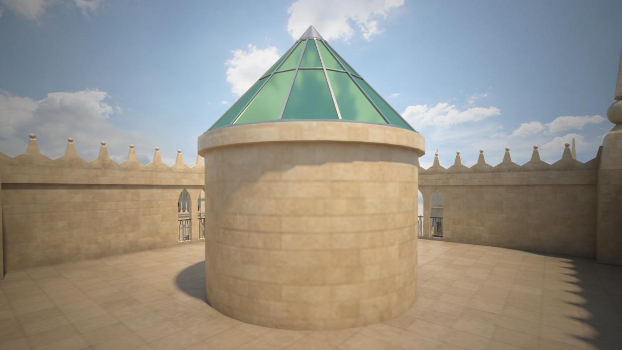 Government House of Baku 3D model