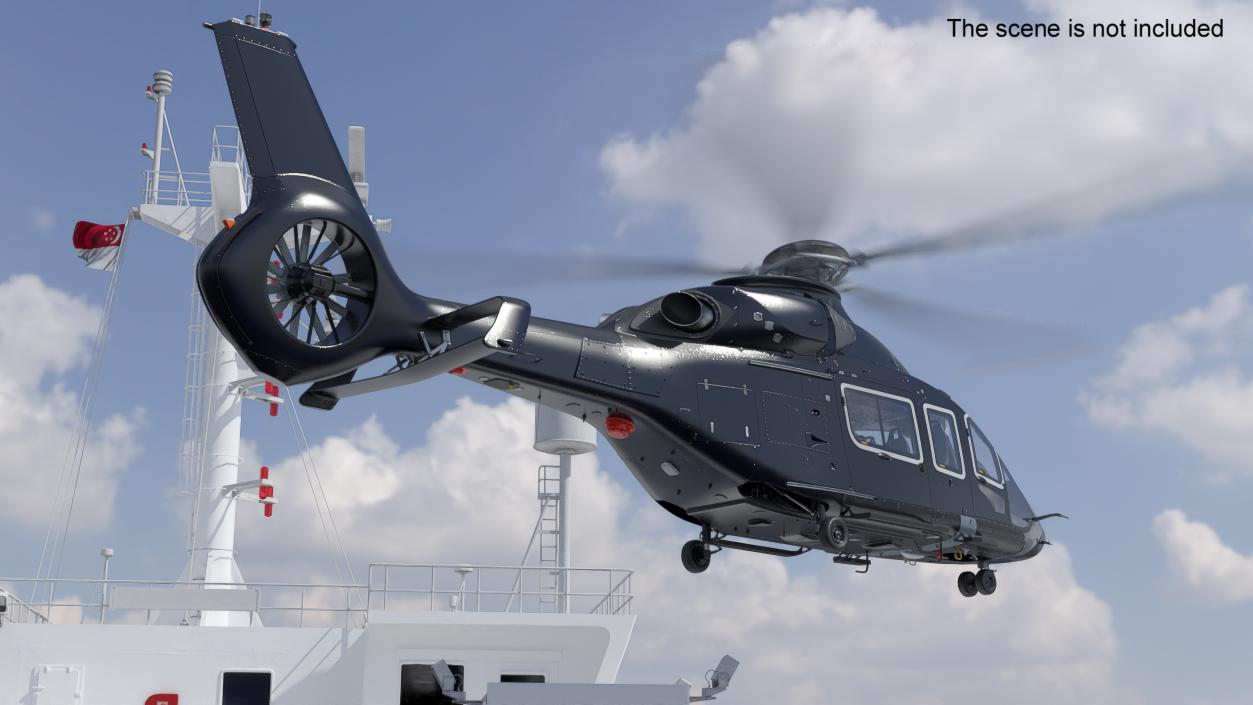 3D model Medium Private Helicopter