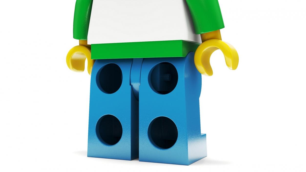 Rigged LEGO Minifigures Collection 3D model