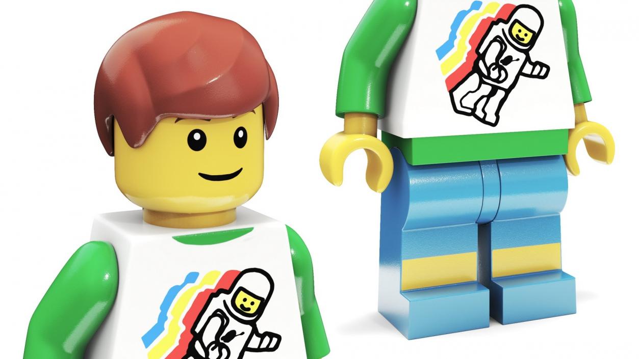 Rigged LEGO Minifigures Collection 3D model