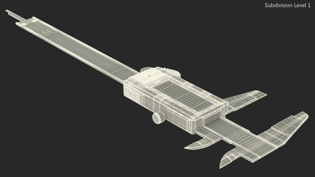 3D model LCD Digital Vernier Caliper Generic