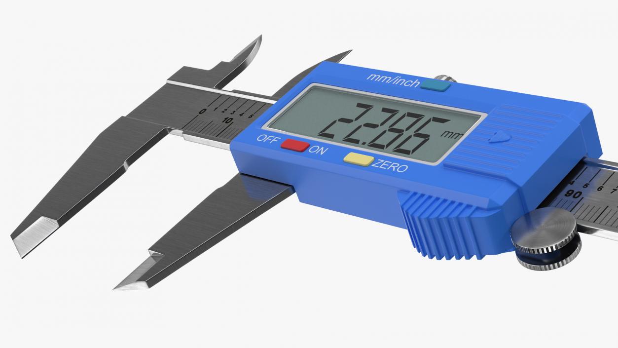 3D model LCD Digital Vernier Caliper Generic