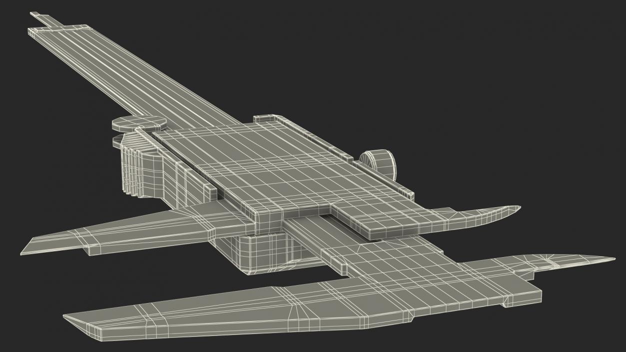 3D model LCD Digital Vernier Caliper Generic